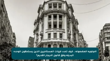 الأولوية المضمونة.. كيف تحدد فئات المستأجرين الذين يستحقون الوحدة البديلة وفق قانون الإيجار القديم؟